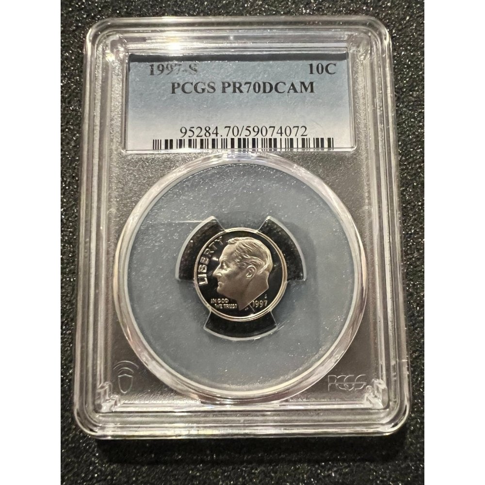 1997-S Roosevelt Dime